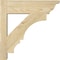 Ekena Millwork Balboa Rough Sawn Traditional Outlooker, Douglas Fir, 6"W x 18"D x 18"H OUT06X18X18BOA01RDF - alternate 2